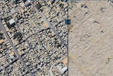 فيديو يكشف حجم الدمار في حي الشابورة جنوب غزة