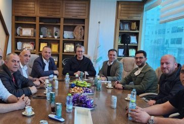 رئيس بلدية الخليل المنتخب المهندس يوسف الجعبري يزور نقابة تجارة المواد الغذائية لبحث سبل التعاون المشترك