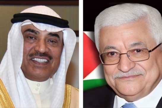 الرئيس عباس يؤكد تضامن فلسطين مع الكويت ورفضها المساس بأمن الدول العربية