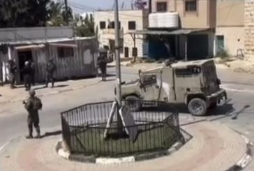 الاحتلال يقتحم كفل حارس ويغلق المحال التجارية تمهيدا لاقتحام المستوطنين
