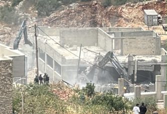 الاحتلال يشرع بهدم 20 منزلا في برطعة جنوب جنين