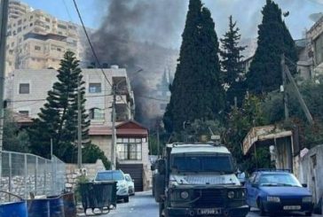 نابلس : الاحتلال يفجر منزلاً بعد محاصرته لساعات