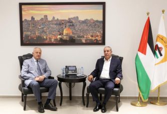 الشيخ يستعرض مع ممثل روسيا الاتحادية لدى فلسطين أبرز التطورات السياسية